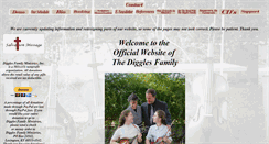 Desktop Screenshot of digglesfamily.com